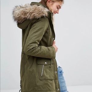Sherpa Lined Hollister Heritage Parka
